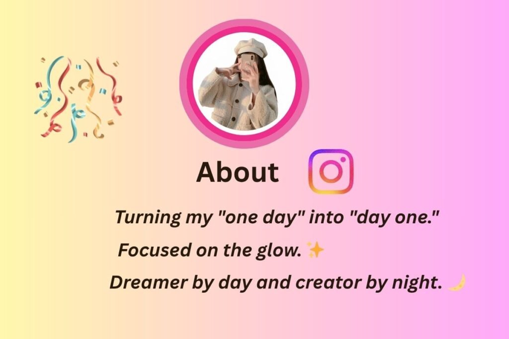 2 Line Bio for Instagram for Girl