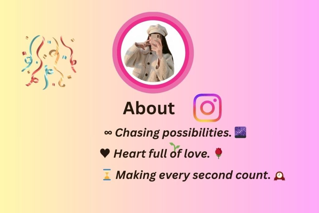 Best Instagram Bio with Emoji for Girl