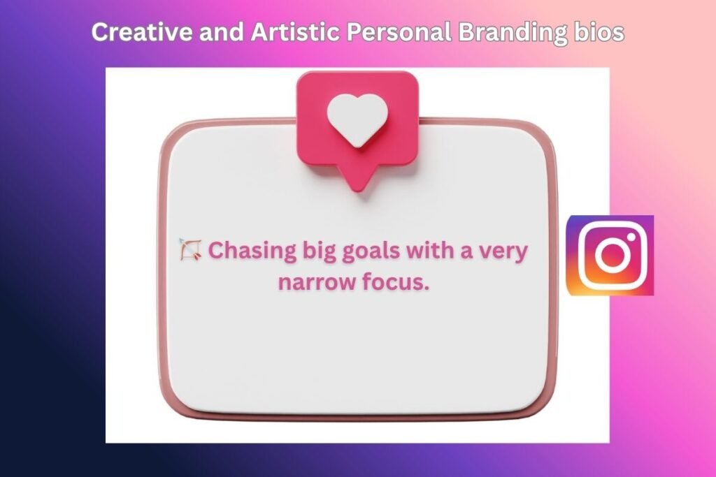 Creative and Artistic Personal Branding bios: