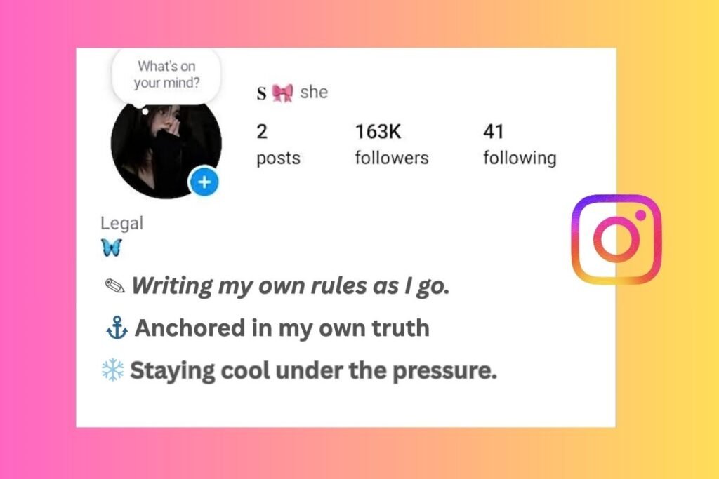 Instagram Bio Style