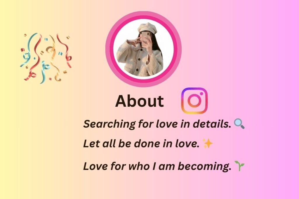Instagram Bio for Girls Love