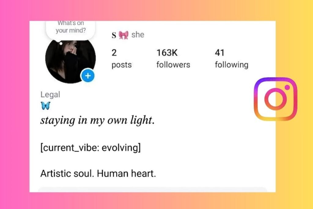 Instagram Stylish Bio