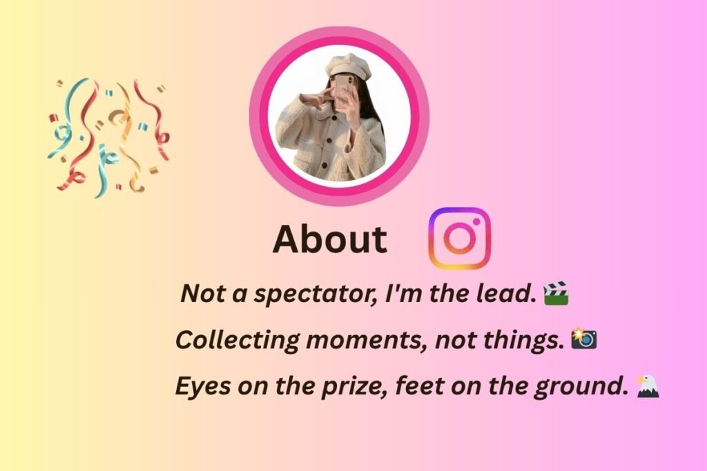 Instagram VIP Bio for Girls