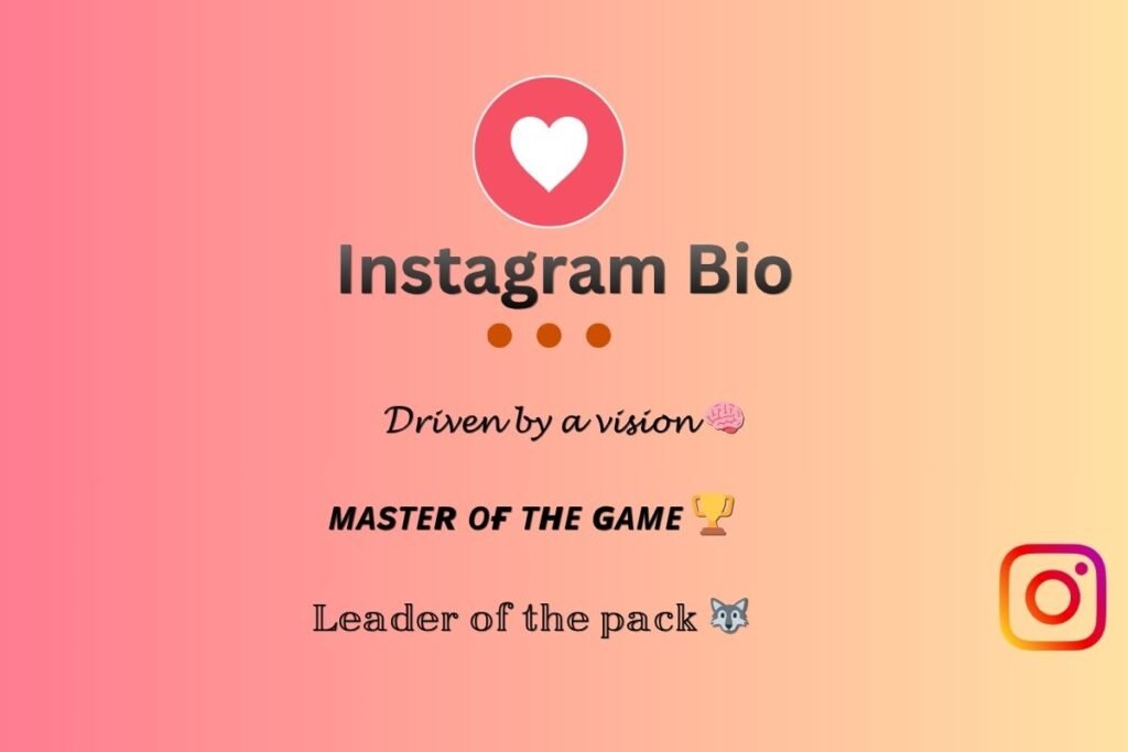 Instagram Vip Bio Stylish Font For Boy