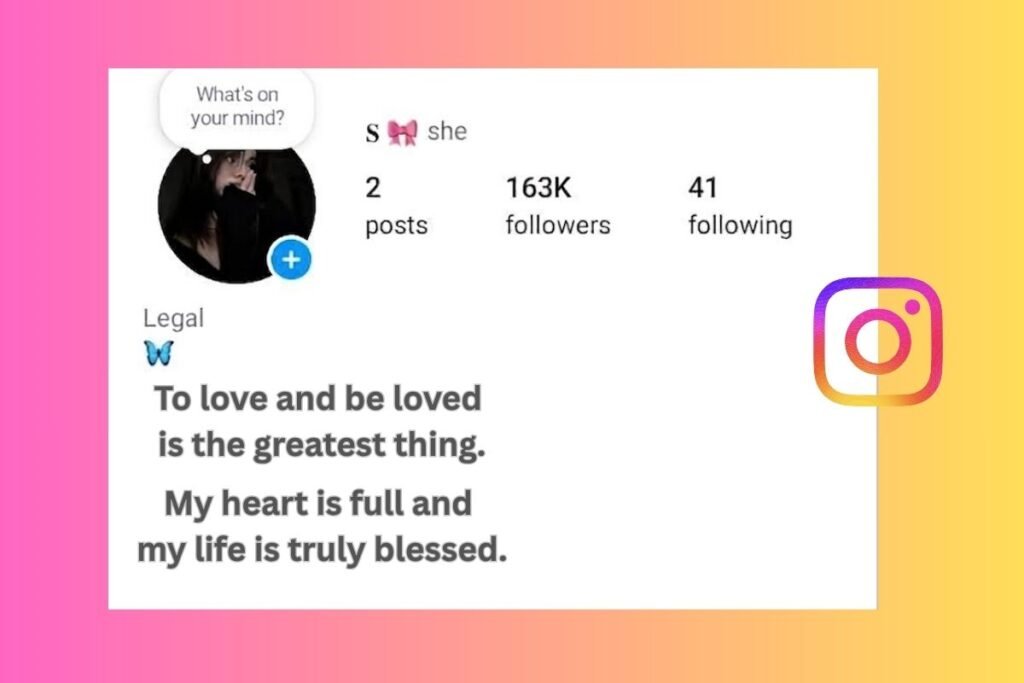 Love Bio for Instagram: