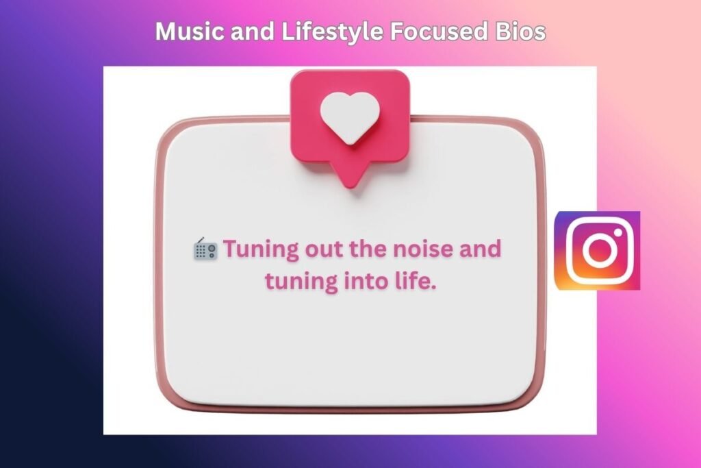 Music and Lifestyle Focused Bios: