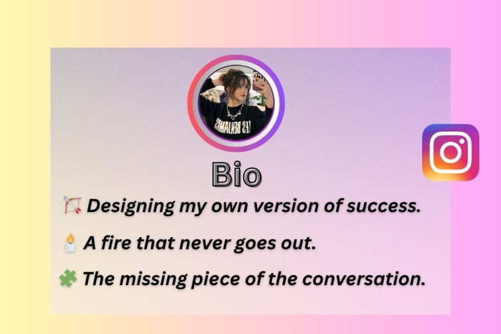 Unique Instagram Stylish Bio