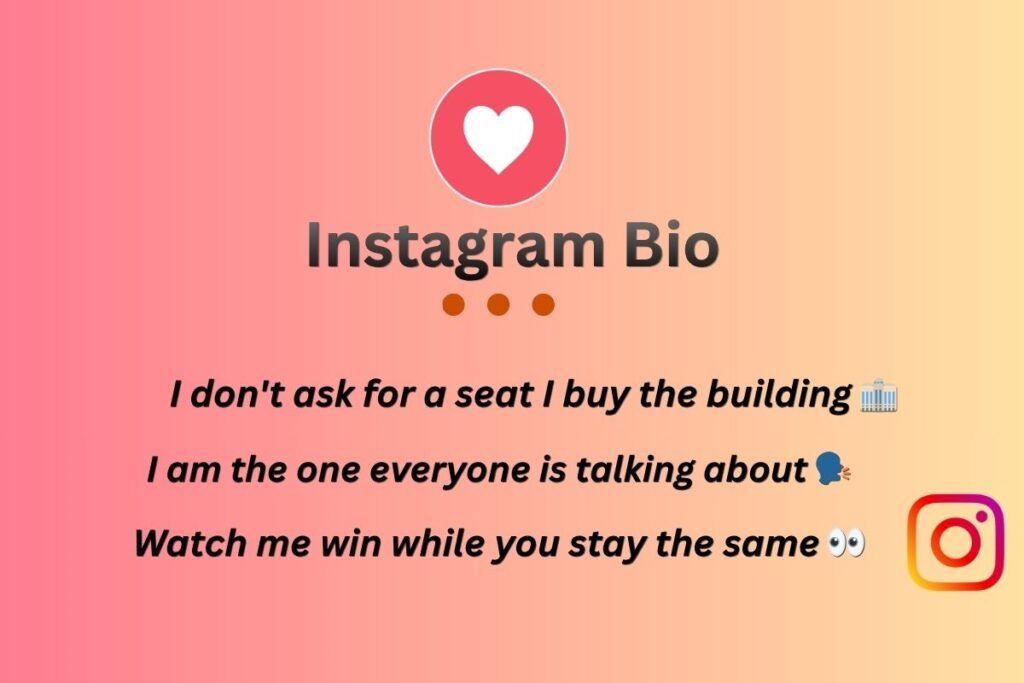Vip Instagram Bio For Attitude And Swag: