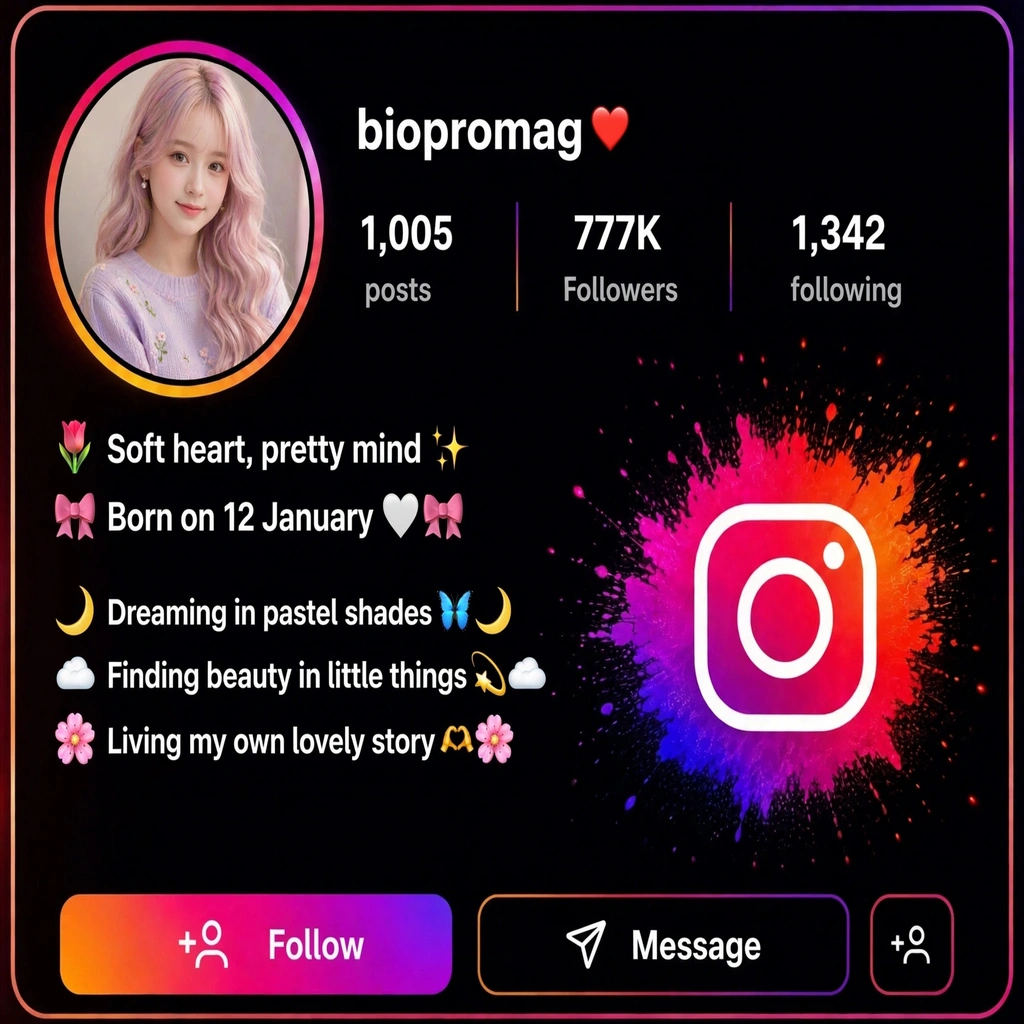 Aesthetic Instagram Bio Ideas