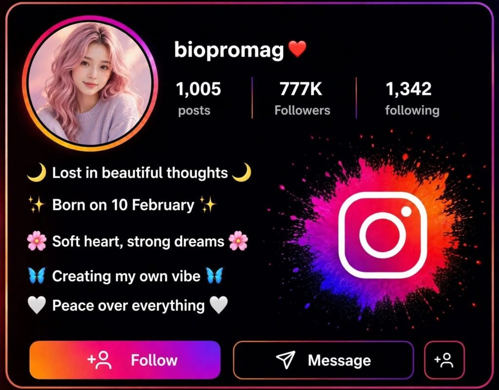 Aesthetic Lines for Instagram Bio