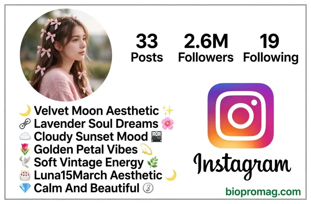 Aesthetic Unique Usernames for Instagram
