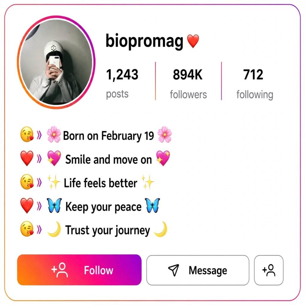 Best Lines to Put on Instagram Bio