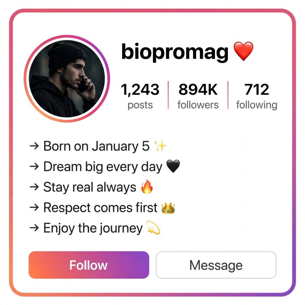 Best Things to Put on Instagram Bio
