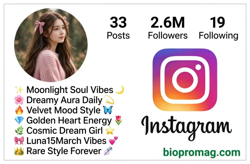 Cute Unique Usernames for Instagram