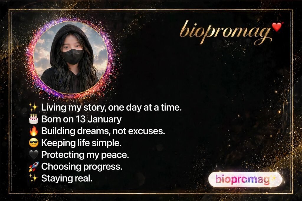 One-line Instagram bio