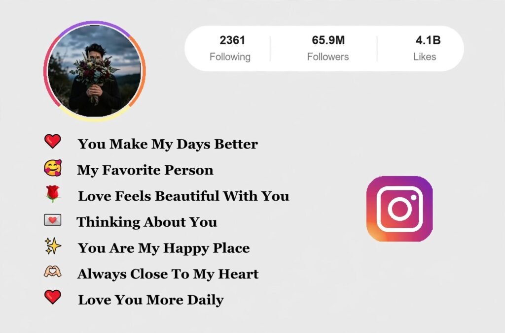 Romantic Instagram Notes Ideas