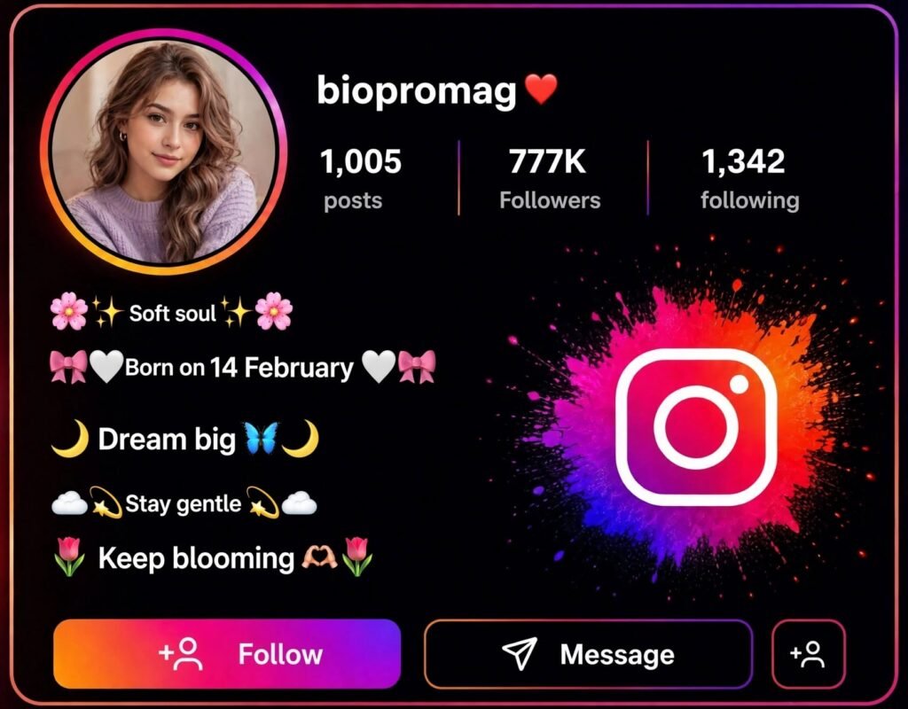 Short Aesthetic Bio for Instagram