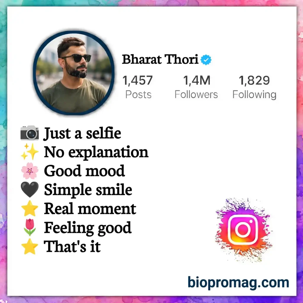 Short Instagram Captions for Selfies