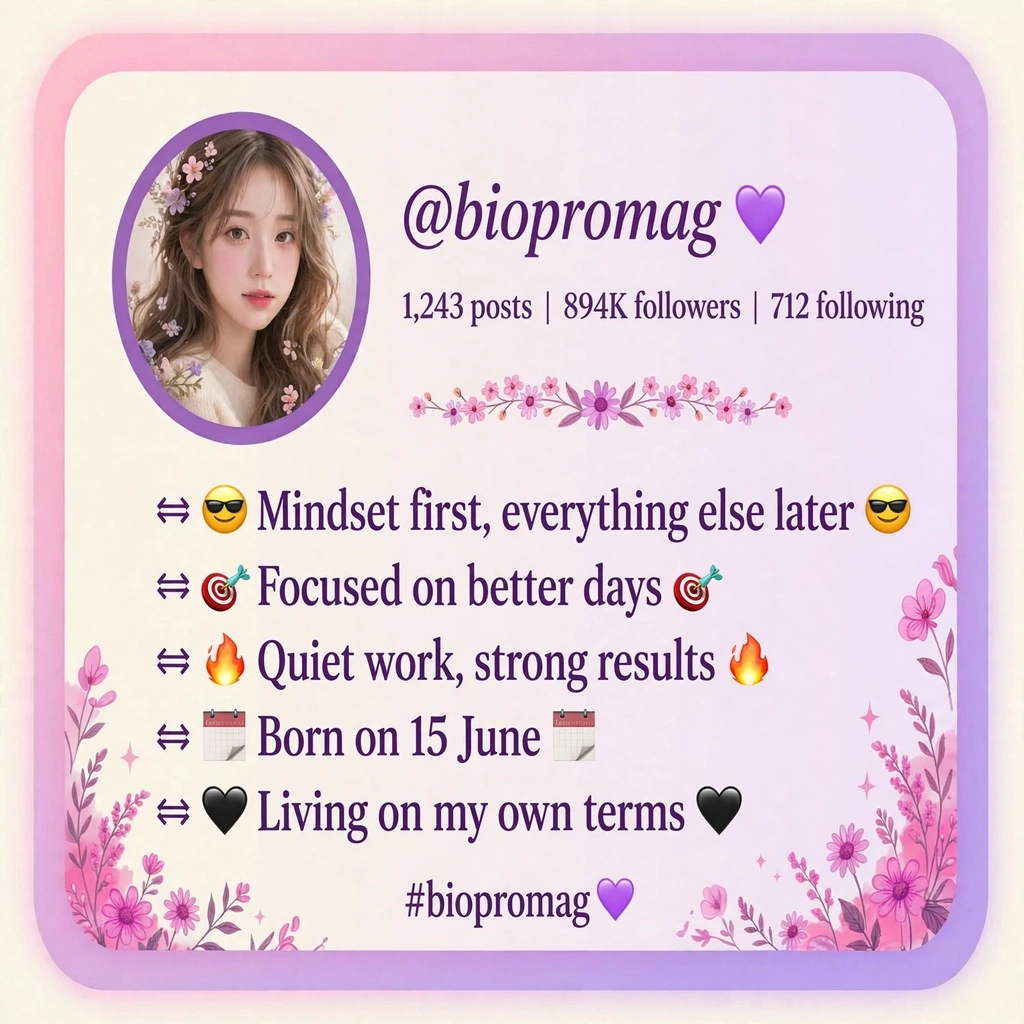 Sigma Bio Ideas for Instagram