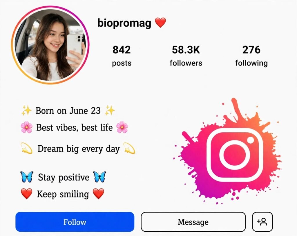 best bio for instagram in english