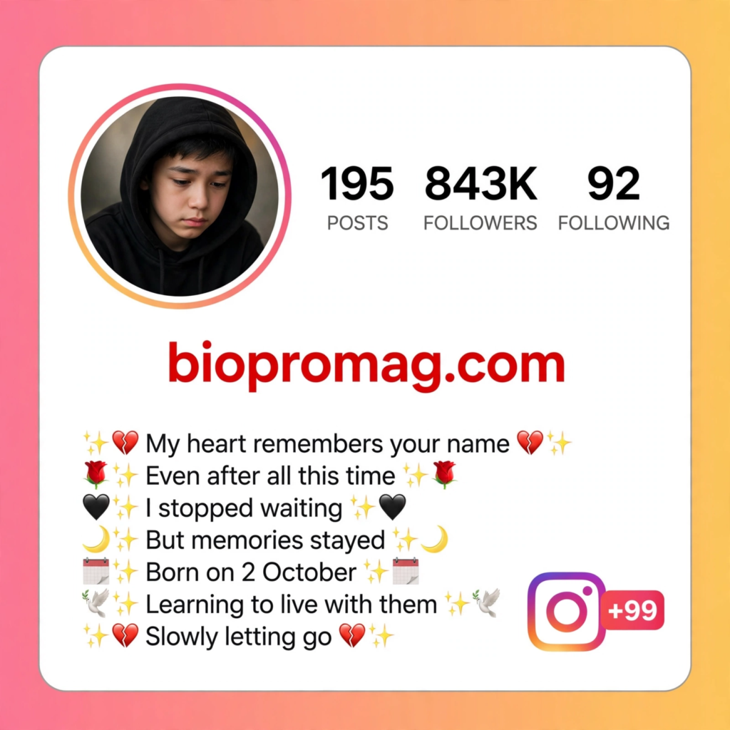 Best Heartbroken and Sad Bio for Instagram