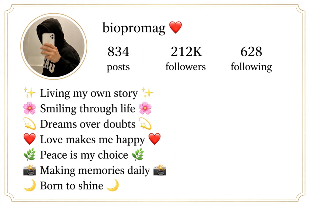 Instagram Ke Liye Best Bio