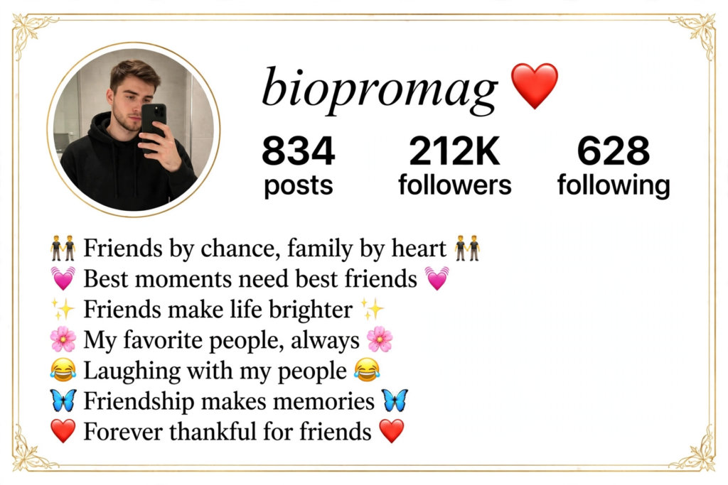 Friend Ke Liye What Bio in Instagram