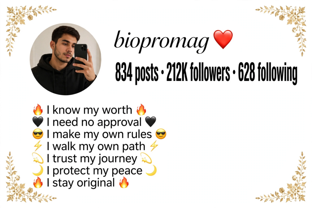 Instagram Ke Liye Attitude Bio