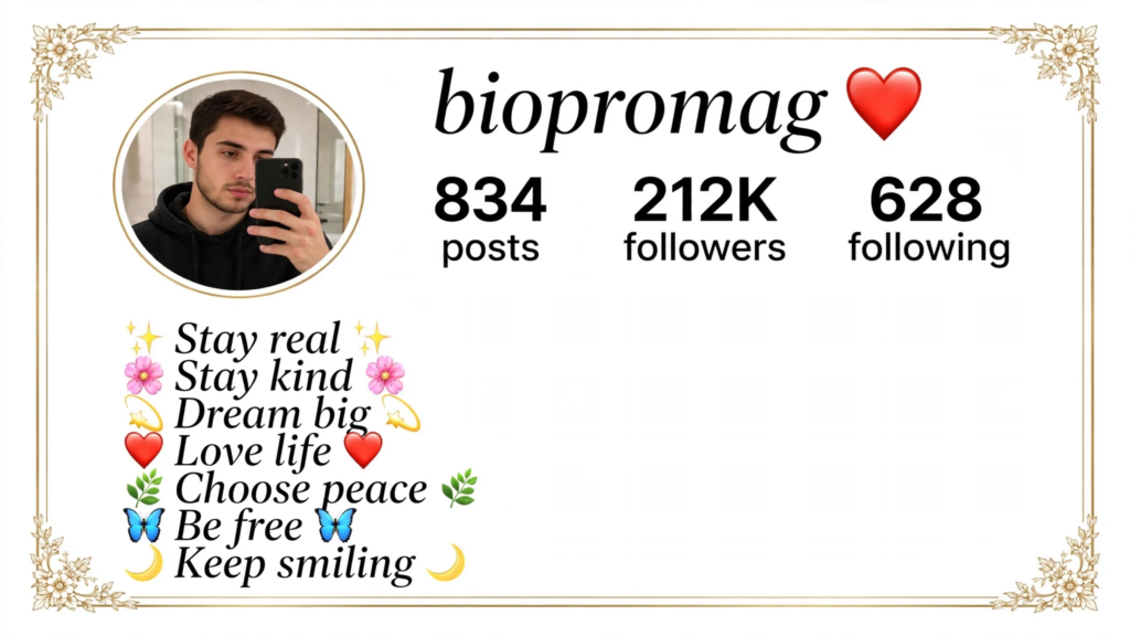Instagram Ke Liye Short Bio