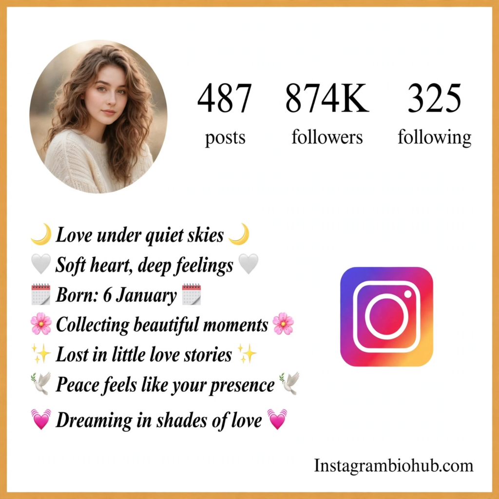 Aesthetic Romantic Bio Ideas