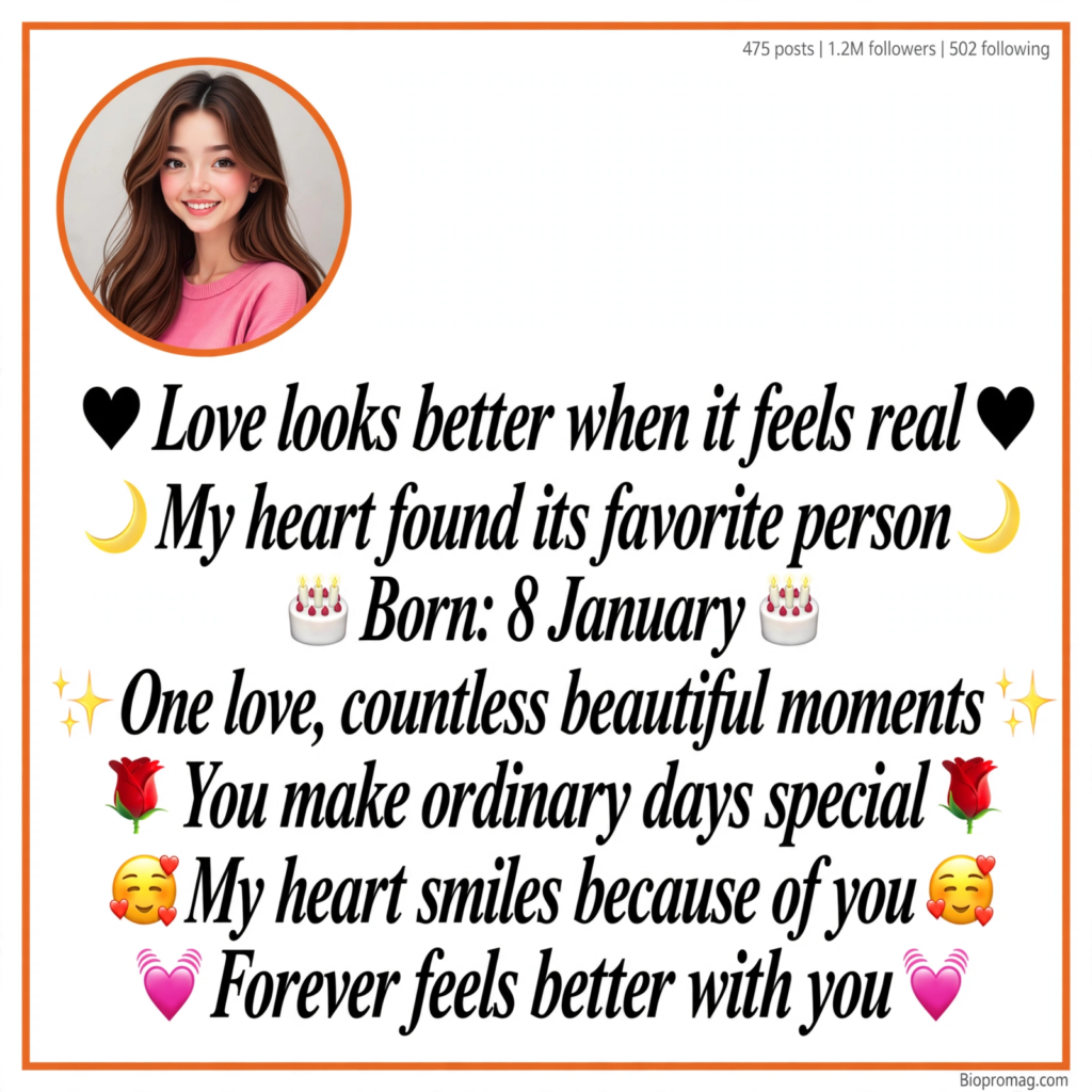 Romantic Quotes and Lines for Instagram Bio