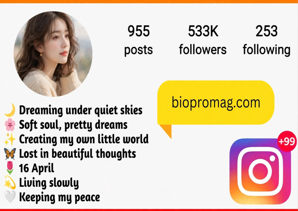 Aesthetic Stylish Bio for Instagram