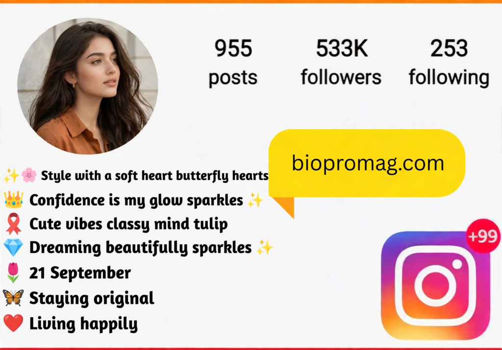 Stylish Instagram Bios with Emojis