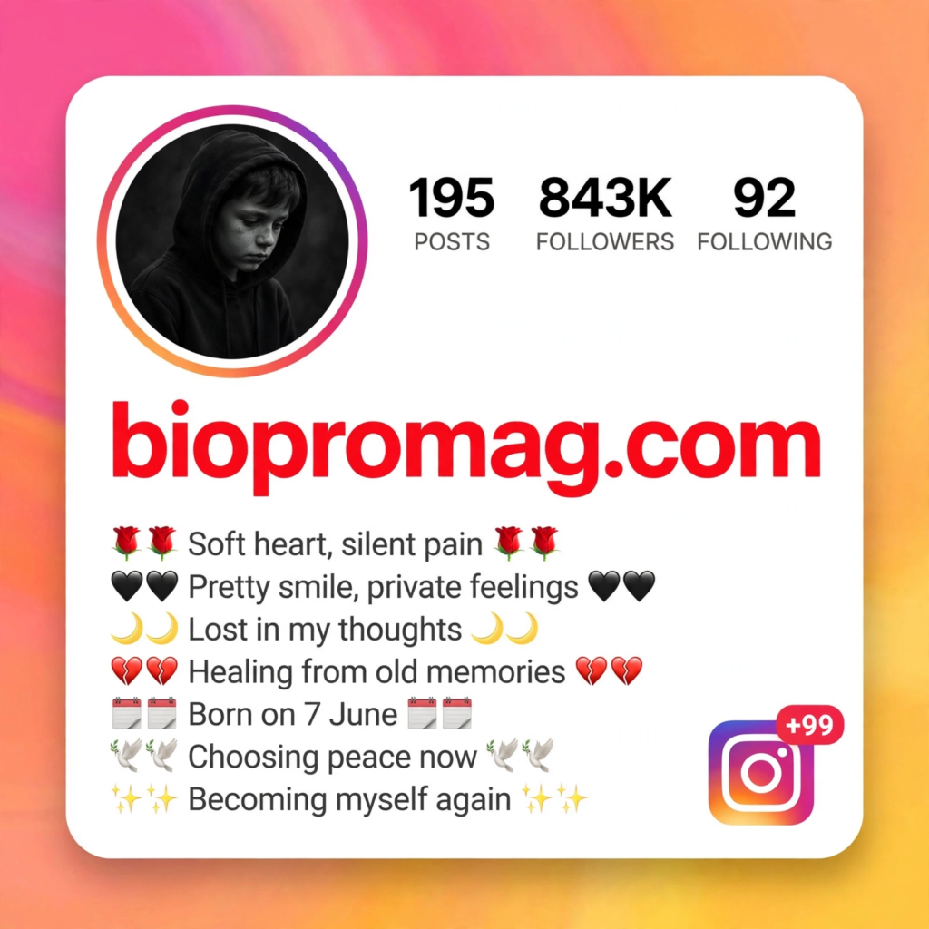 Sad Bio for Instagram for a Girl