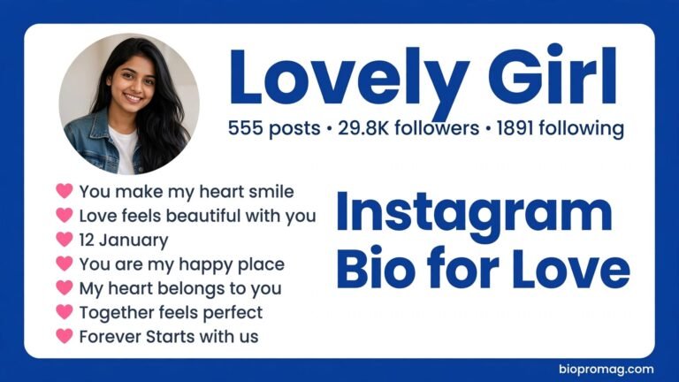 Instagram Bios for Love