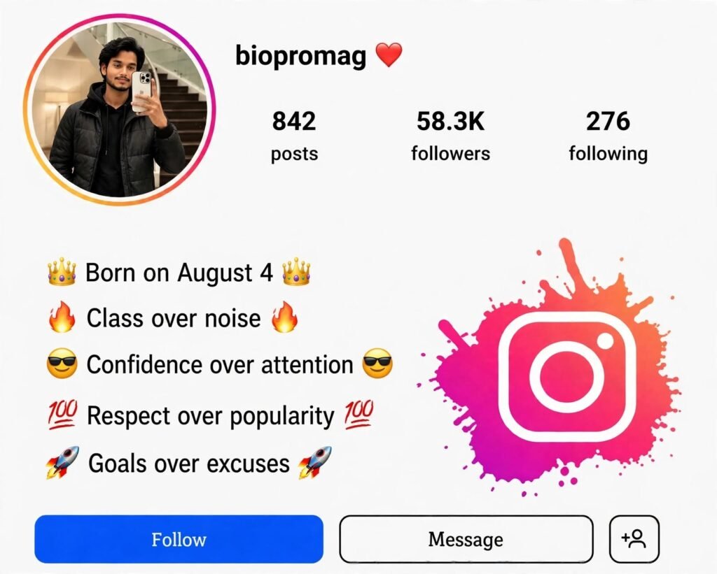instagram bio attitude in english