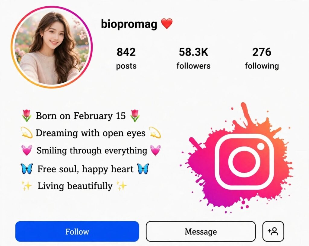 instagram bio for girls in english