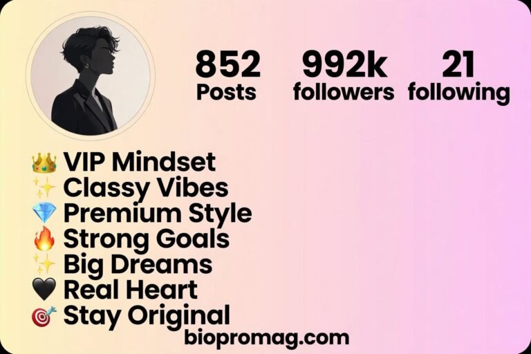 VIP Bio for Instagram