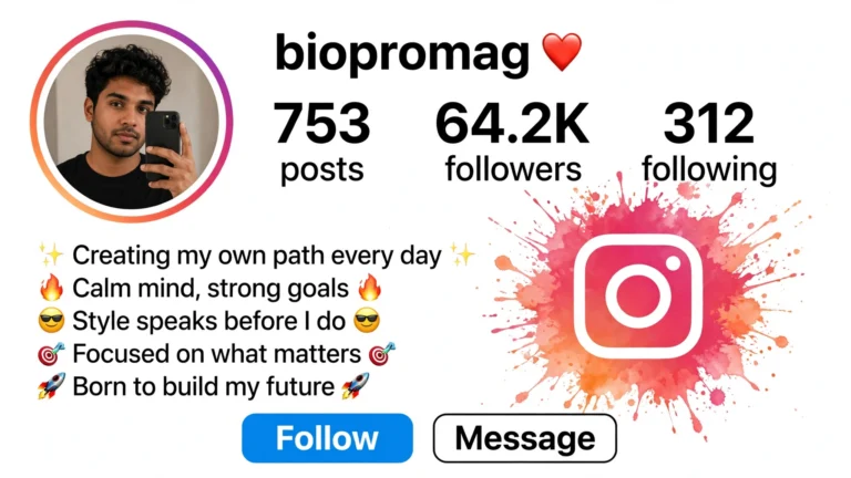 Best One Line Bio for Instagram