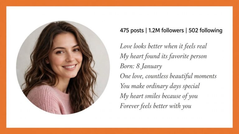 romantic bio for instagram​
