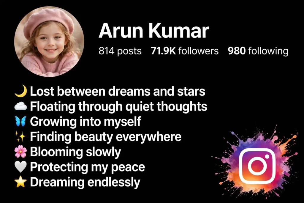 Aesthetic Emoji Bio for Instagram
