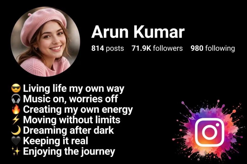 Cool Emoji Bio for Instagram