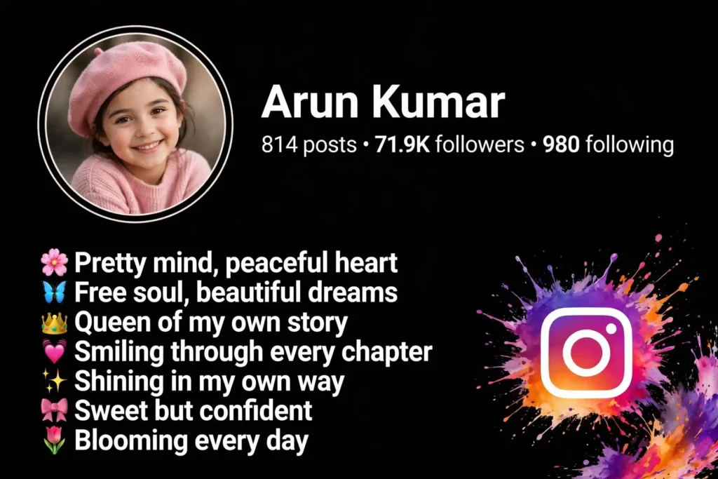 Emoji Bio for Instagram for Girls