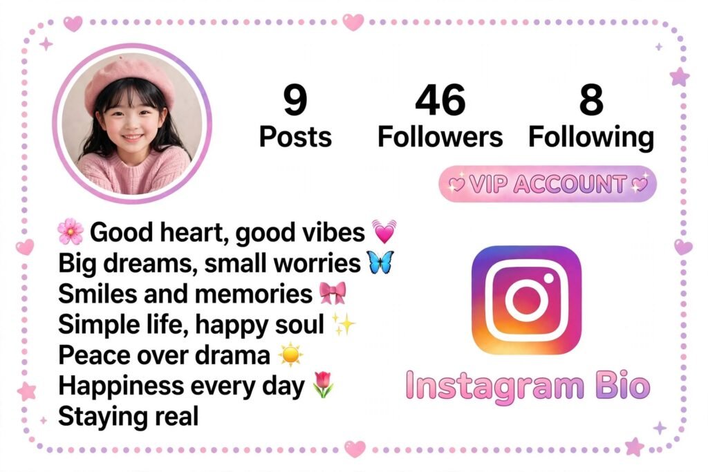Cute Bio Ideas for Girls and Boys