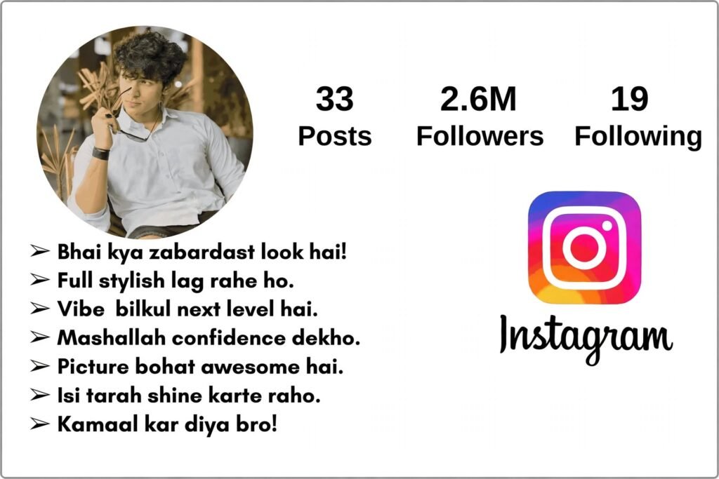 One Word Instagram Comments for Boys