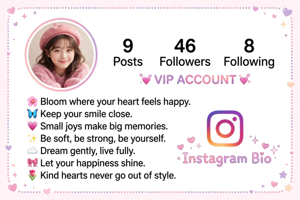 Cute Bio Quotes for Instagram