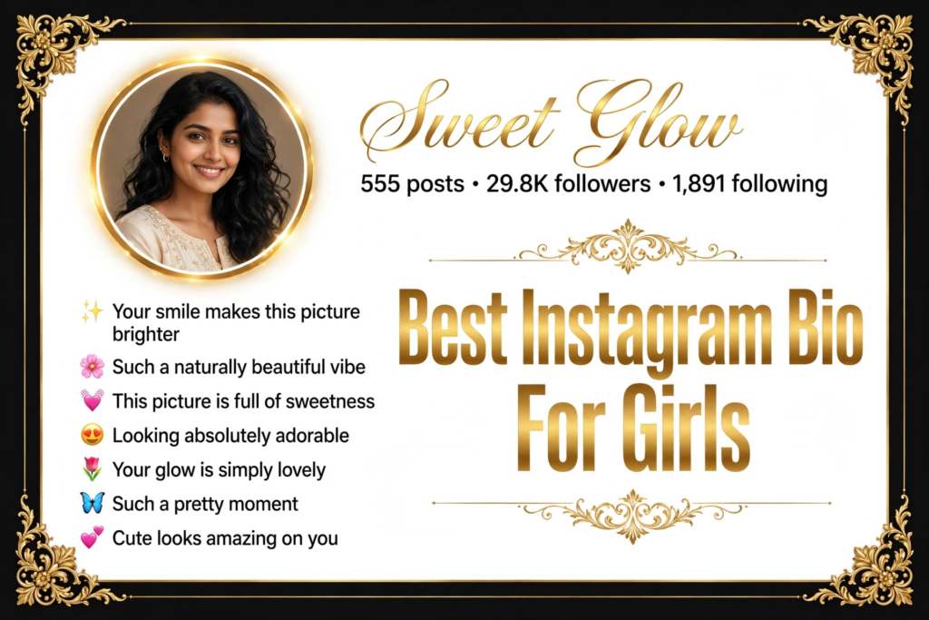 Cute Comments for Girl Pic on Instagram