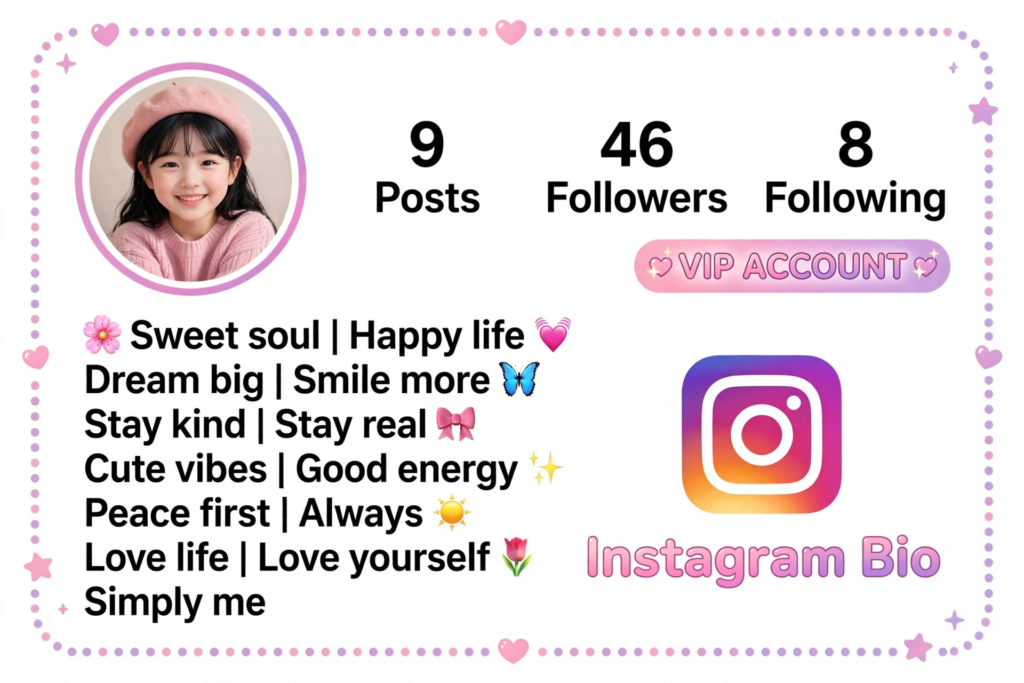 Cute Bio for Instagram Copy Paste
