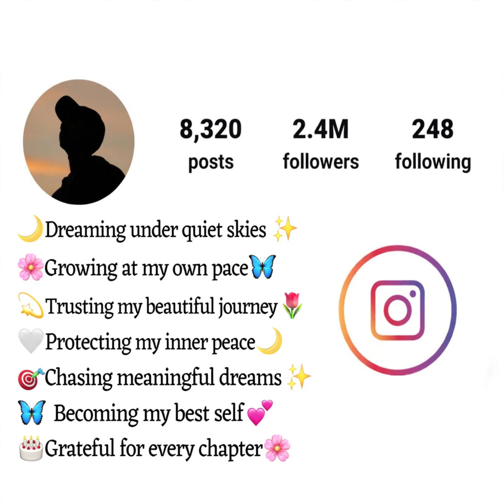 Aesthetic Motivational Bio for Instagram