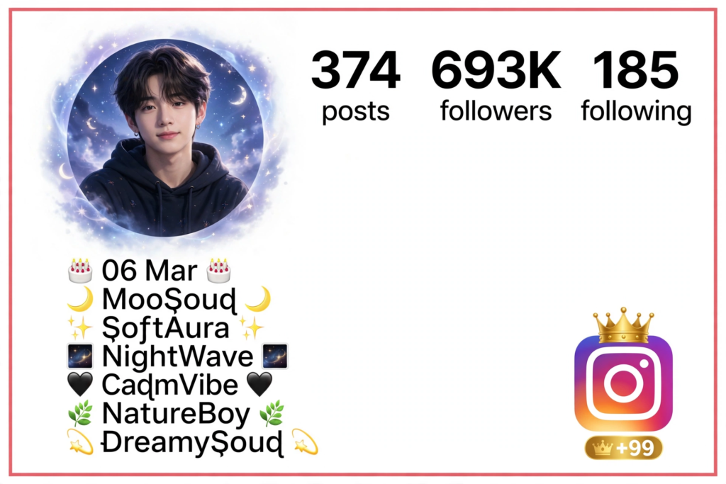 Aesthetic Instagram Usernames for Boys